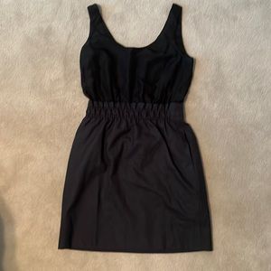 Black and grey dress
